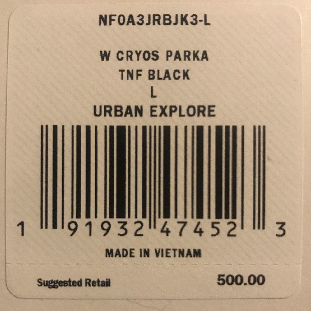 LAST CHANCE! NEW The North Face Women’s Cryo Parka - Picture 8 of 8